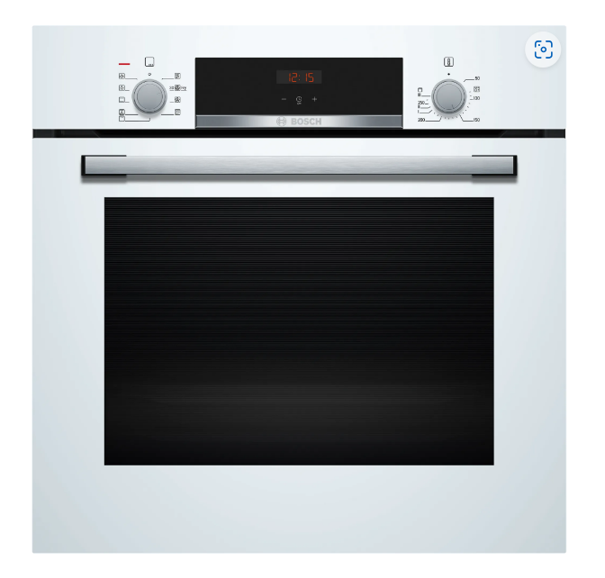 Bosch HIF534EW3T Beyaz Ankastre Fırın