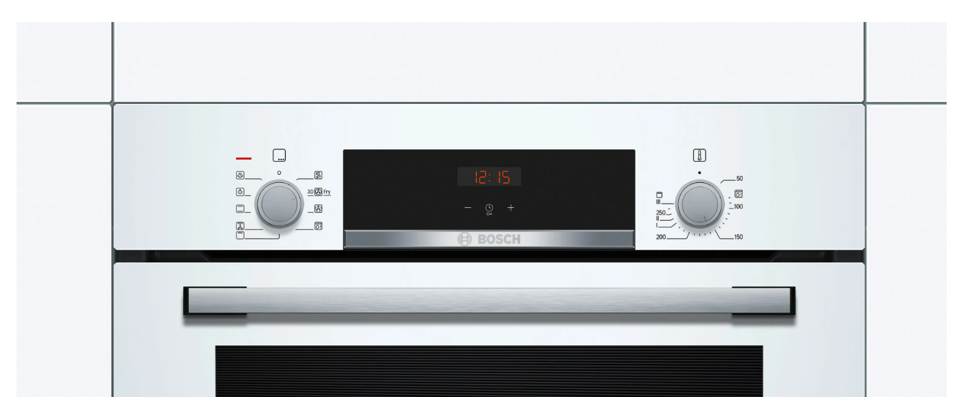 Bosch HIF534EW3T Beyaz Ankastre Fırın
