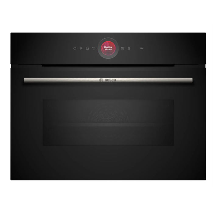 Bosch CMG7241B1 Serie 8 Mikrodalga Fonksiyonlu Kompakt Ankastre Fırın 60 x 45 cm Siyah