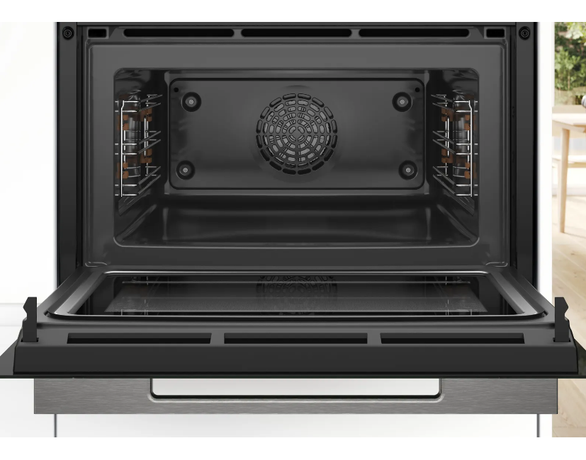 Bosch CMG7241B1 Serie 8 Mikrodalga Fonksiyonlu Kompakt Ankastre Fırın 60 x 45 cm Siyah