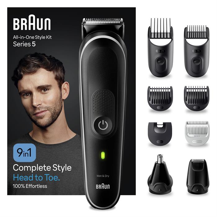 Braun Series 5 MGK5420 9'u 1 Arada Erkek Bakım Seti