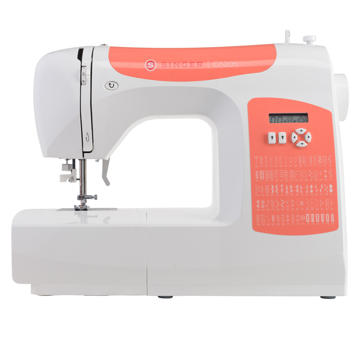 Singer C5205-CR Yavruağzı Elektronik Dikiş Makinesi