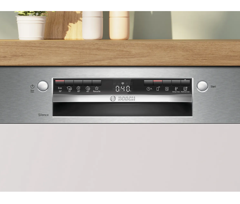 Bosch SMI4IKS50T 5 Programlı Ankastre Bulaşık Makinesi