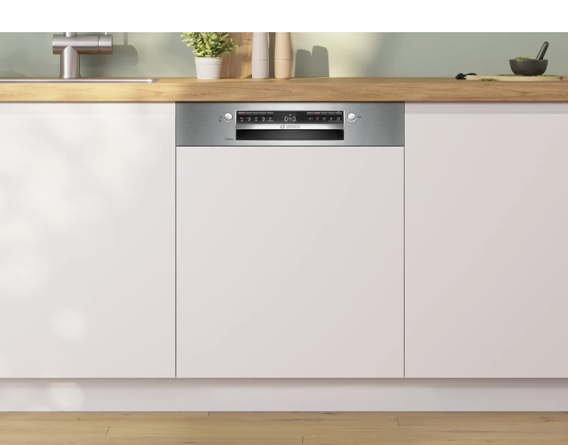 Bosch SMI4IKS50T 5 Programlı Ankastre Bulaşık Makinesi