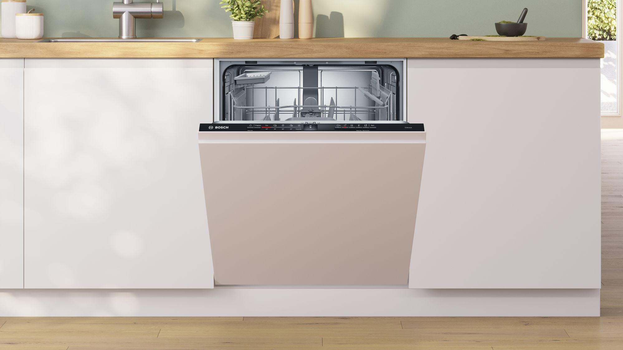 Bosch SMV2IKX01T 5 Programlı Ankastre Bulaşık Makinesi