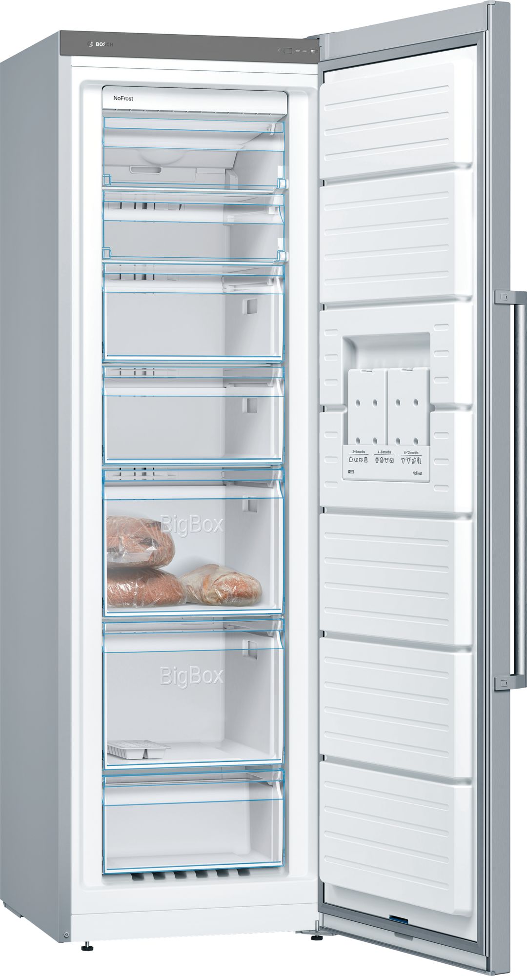 Bosch GSN36VIE0N 7 Çekmeceli Derin Dondurucu