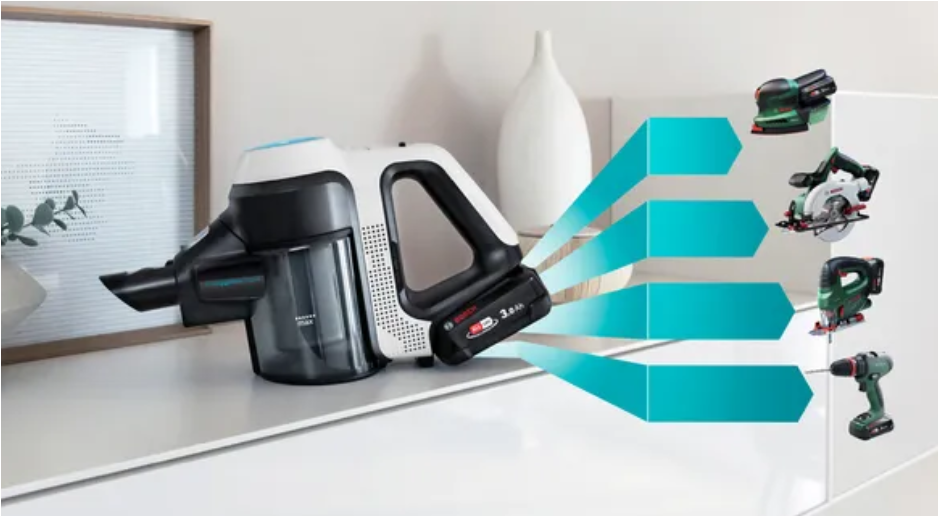 Bosch BCS71HYG1 ProHijyenik Aqua White Islak Kuru Akülü Dikey Süpürge
