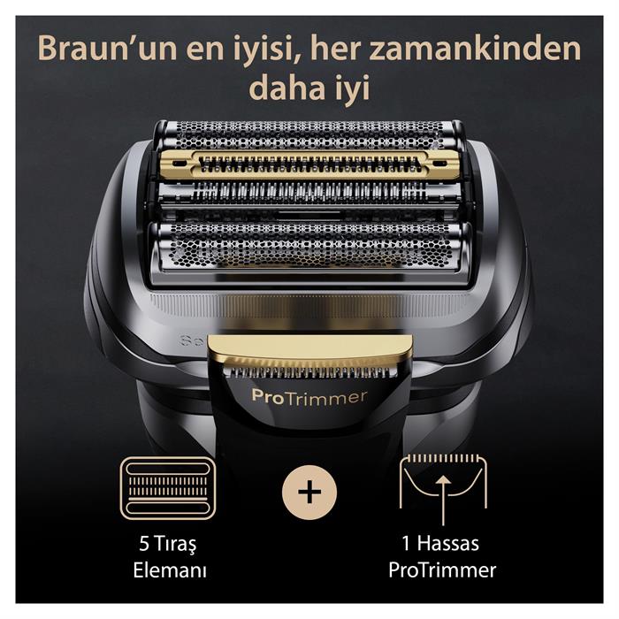 Braun Series 9 Pro Plus 9577CC Islak ve Kuru Tıraş Makinesi