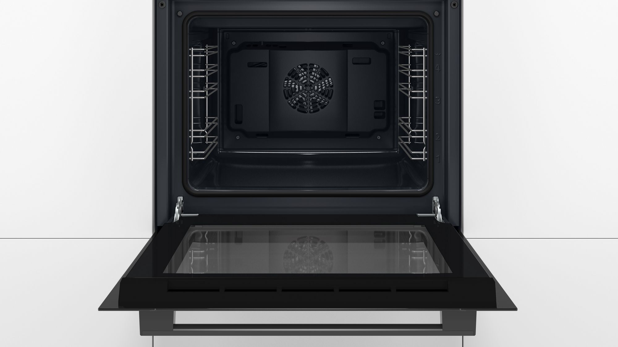 Bosch HBF512BB1T Serie 2, Ankastre Fırın, 60 x 60 cm, Siyah