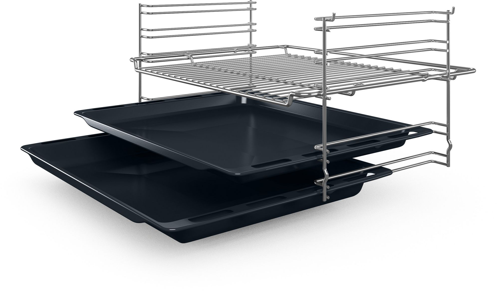 Bosch HBF512BB1T Serie 2, Ankastre Fırın, 60 x 60 cm, Siyah