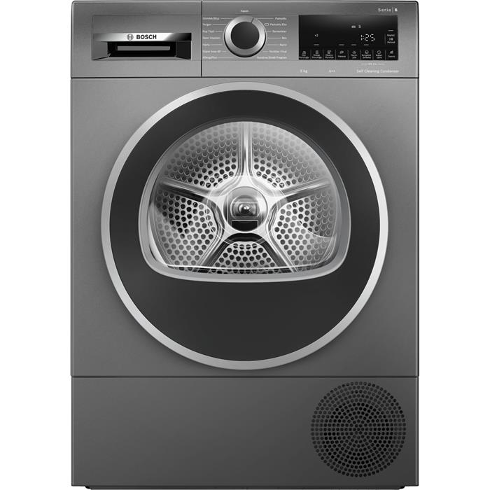 Bosch WQG2420RTR 9 Kg A++ Antrasit Çamaşır Kurutma Makinesi