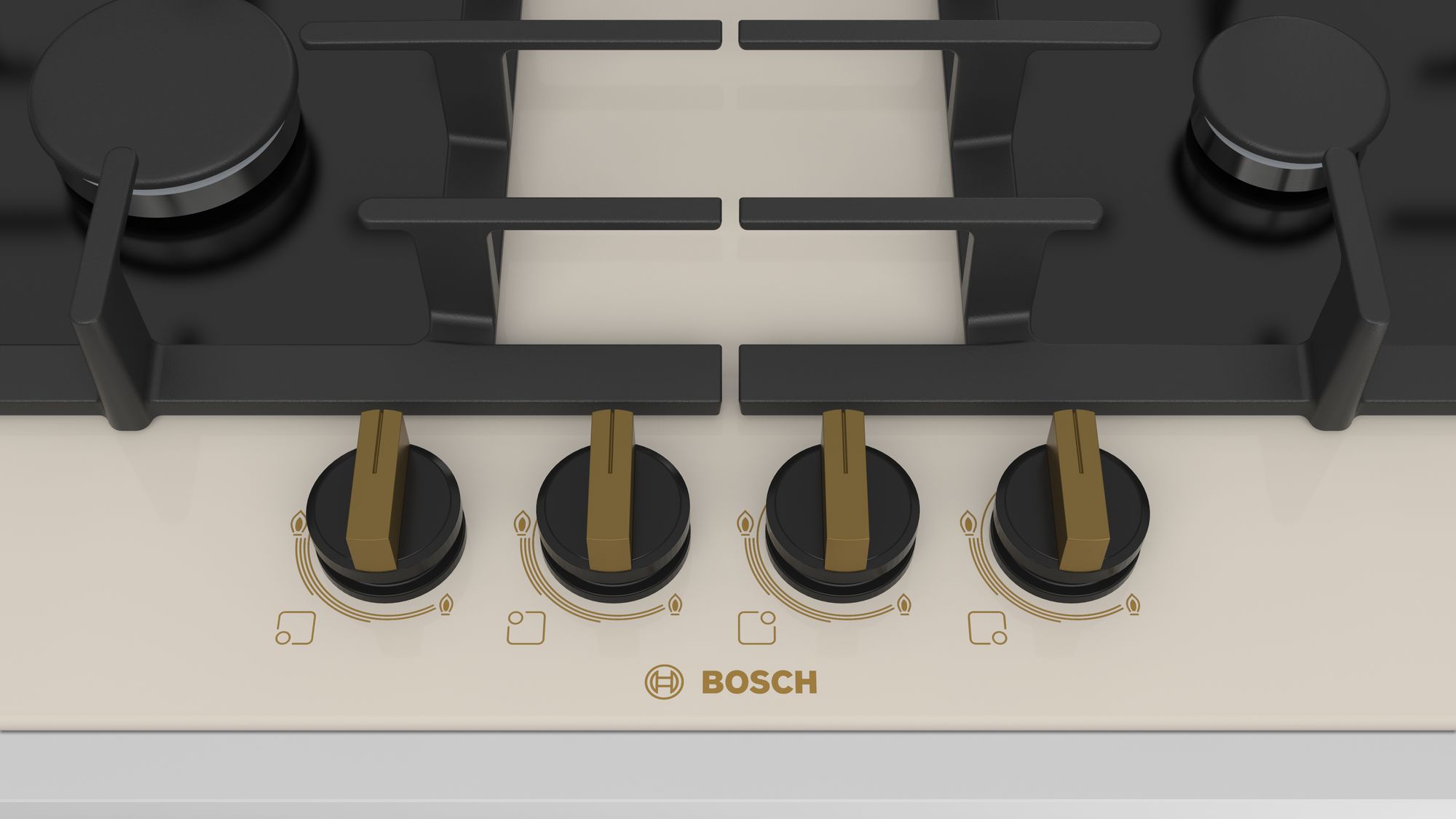 Bosch PPP6B1B90R İnci Beyazı Ankastre Ocak
