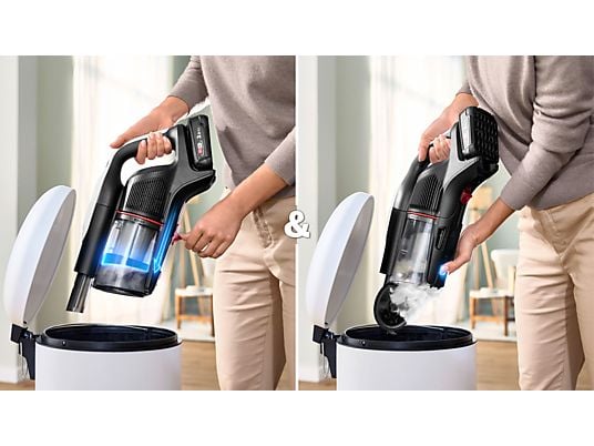 Bosch BCS931WBA Unlimited 9 – Microclean Teknolojili Dik Şarjlı Süpürge