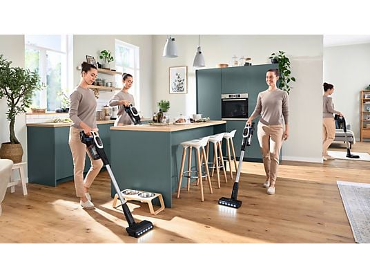Bosch BCS931WBA Unlimited 9 – Microclean Teknolojili Dik Şarjlı Süpürge