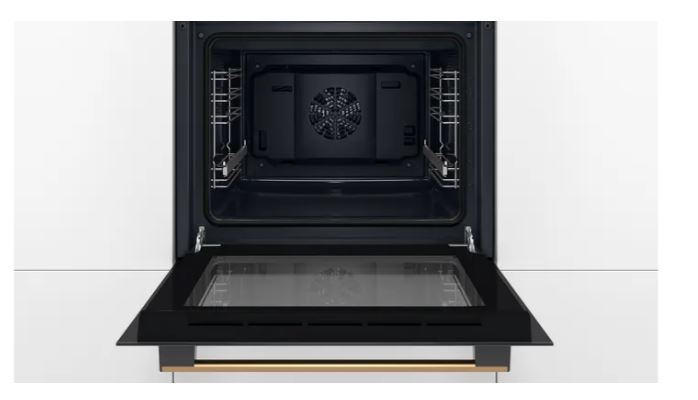 Bosch HBJN10YB2R NeoKlassik Siyah Ankastre Fırın