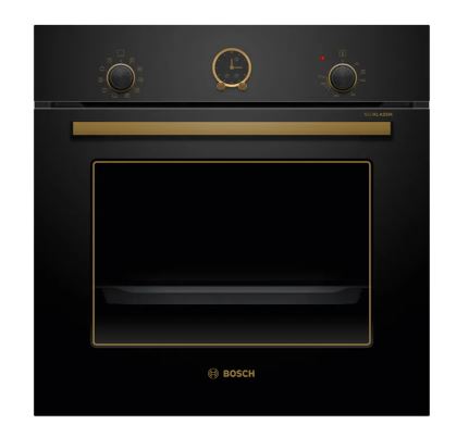 Bosch HBJN10YB2R NeoKlassik Siyah Ankastre Fırın