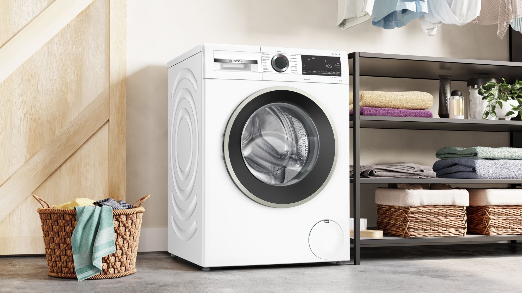 Bosch WGA25202TR 1200 Devir 10 kg Çamaşır Makinesi