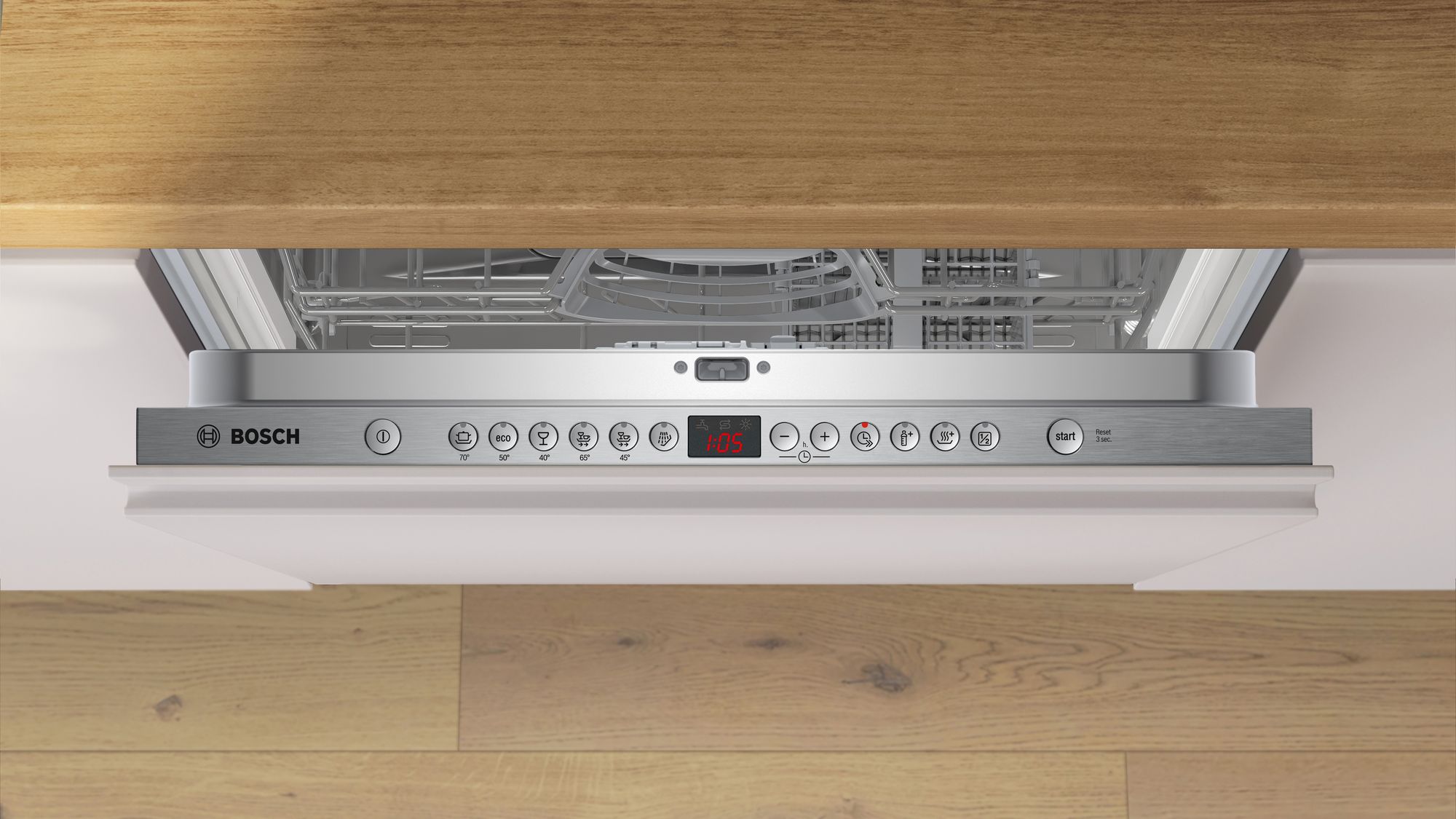 Bosch SMV26DX00T 6 Programlı Ankastre Bulaşık Makinesi