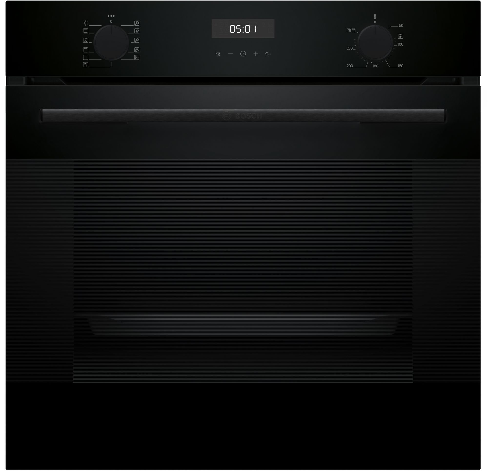 Bosch HUA717BA0T Siyah Ankastre Fırın