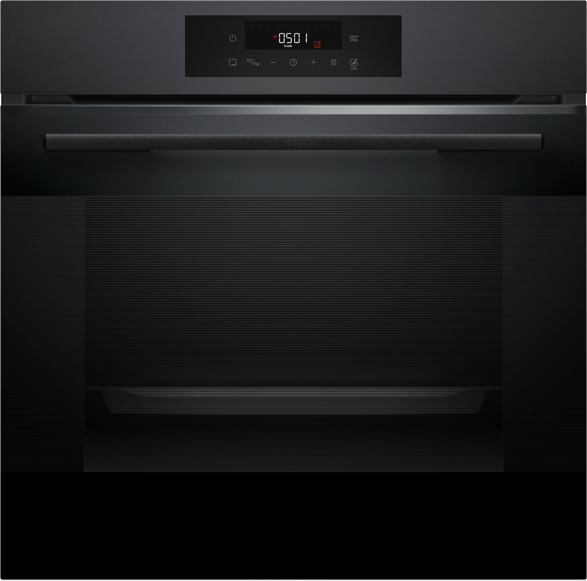 Bosch HJG852YT0T Siyah Ankastre Fırın