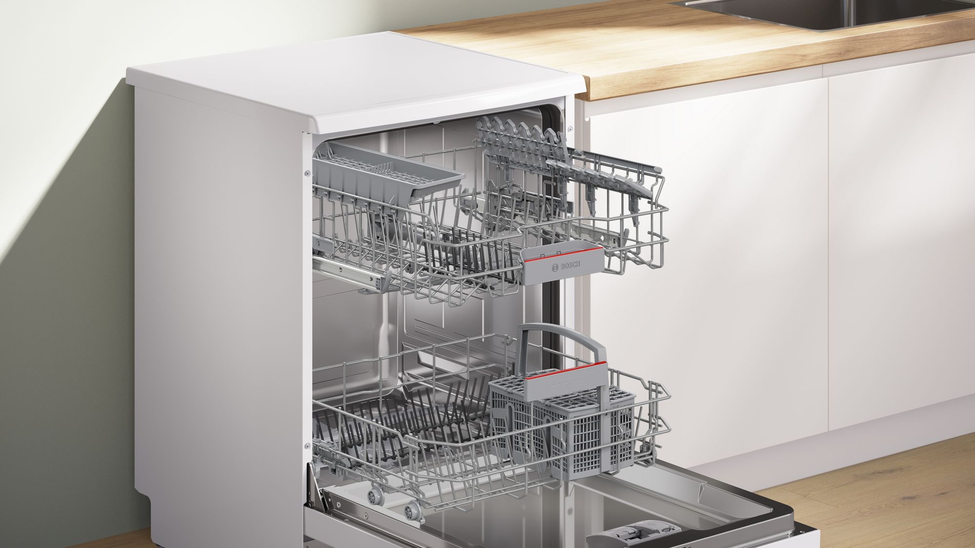 Bosch SMS4EKW63T 6 Programlı Bulaşık Makinesi