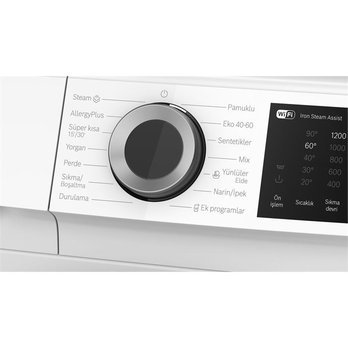 Bosch WGK252Z0TR 10 Kg 1200 Devir Çamaşır Makinesi