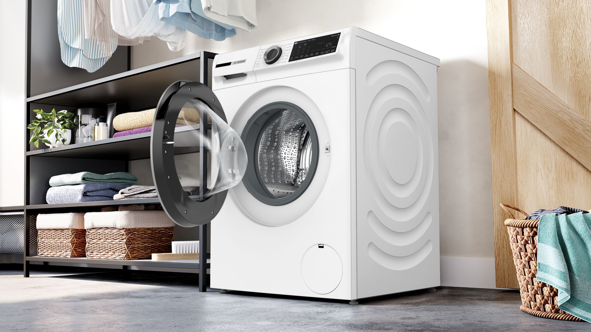 Bosch WGK252Z0TR 10 Kg 1200 Devir Çamaşır Makinesi