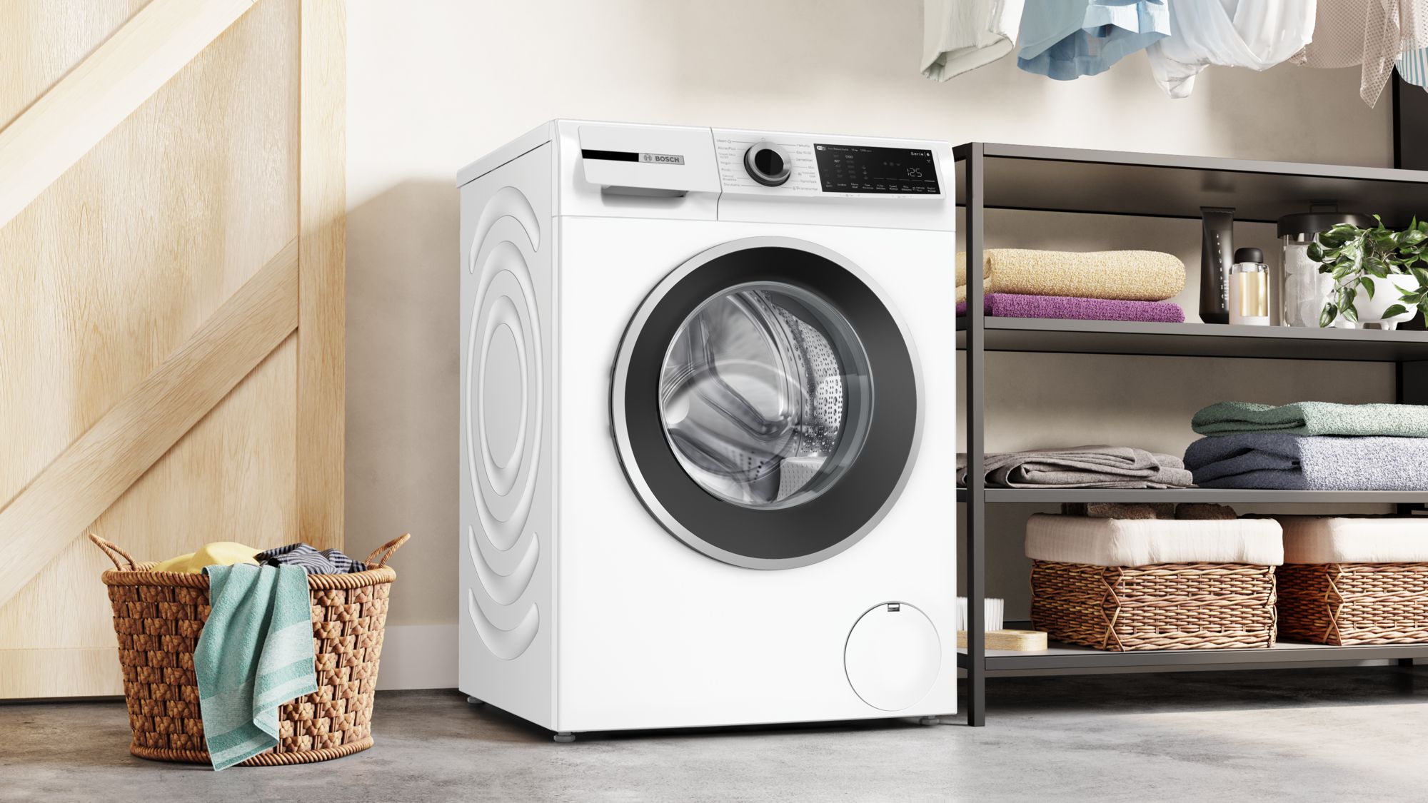 Bosch WGK252Z0TR 10 Kg 1200 Devir Çamaşır Makinesi