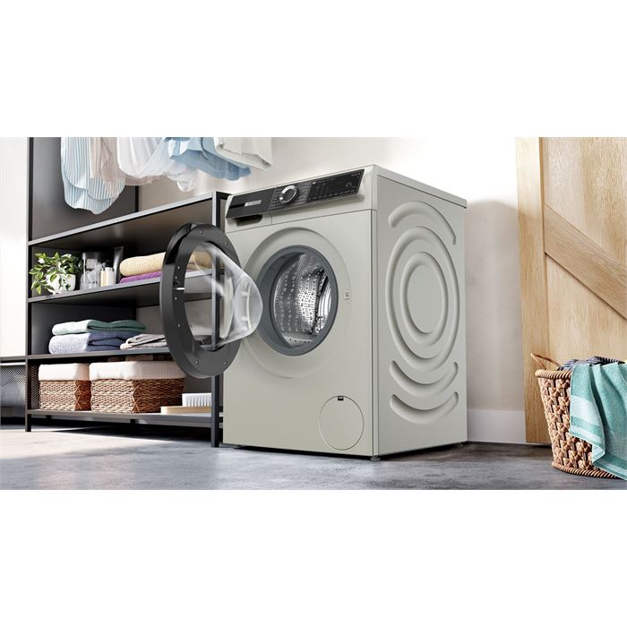 Bosch WGK252ZXTR 10 Kg 1200 Devir Çamaşır Makinesi Gümüş
