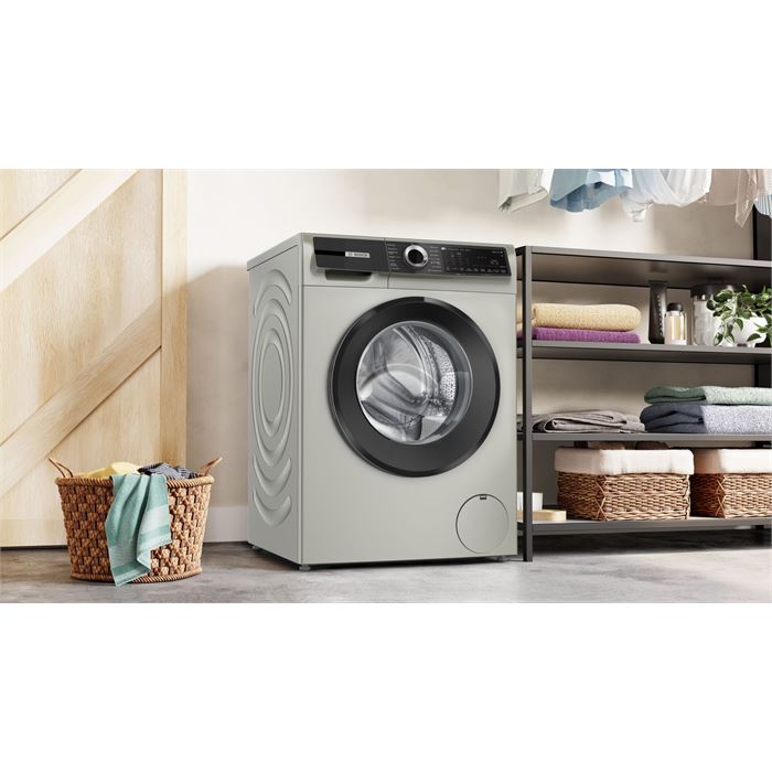 Bosch WGK252ZXTR 10 Kg 1200 Devir Çamaşır Makinesi Gümüş