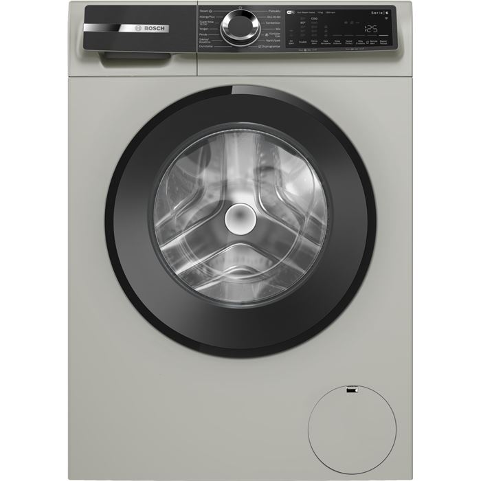 Bosch WGK252ZXTR 10 Kg 1200 Devir Çamaşır Makinesi Gümüş