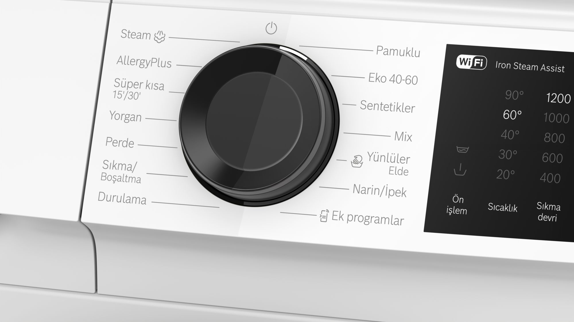 Bosch WGK242Z0TR Çamaşır Makinesi 9 kg 1200 Devir