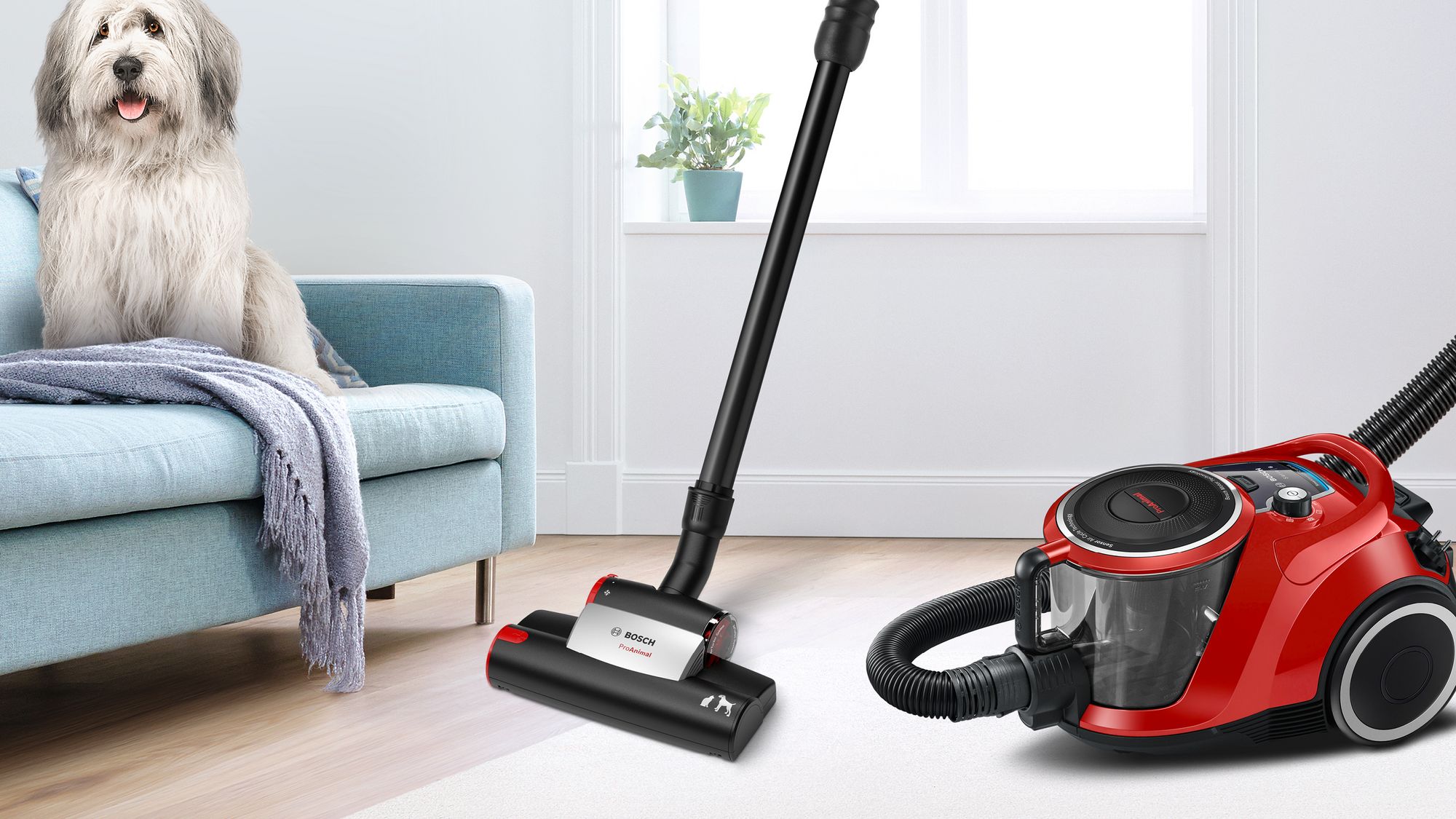 Bosch BGC41PET Proanimal 700 W Toz Torbasız Elektrikli Süpürge