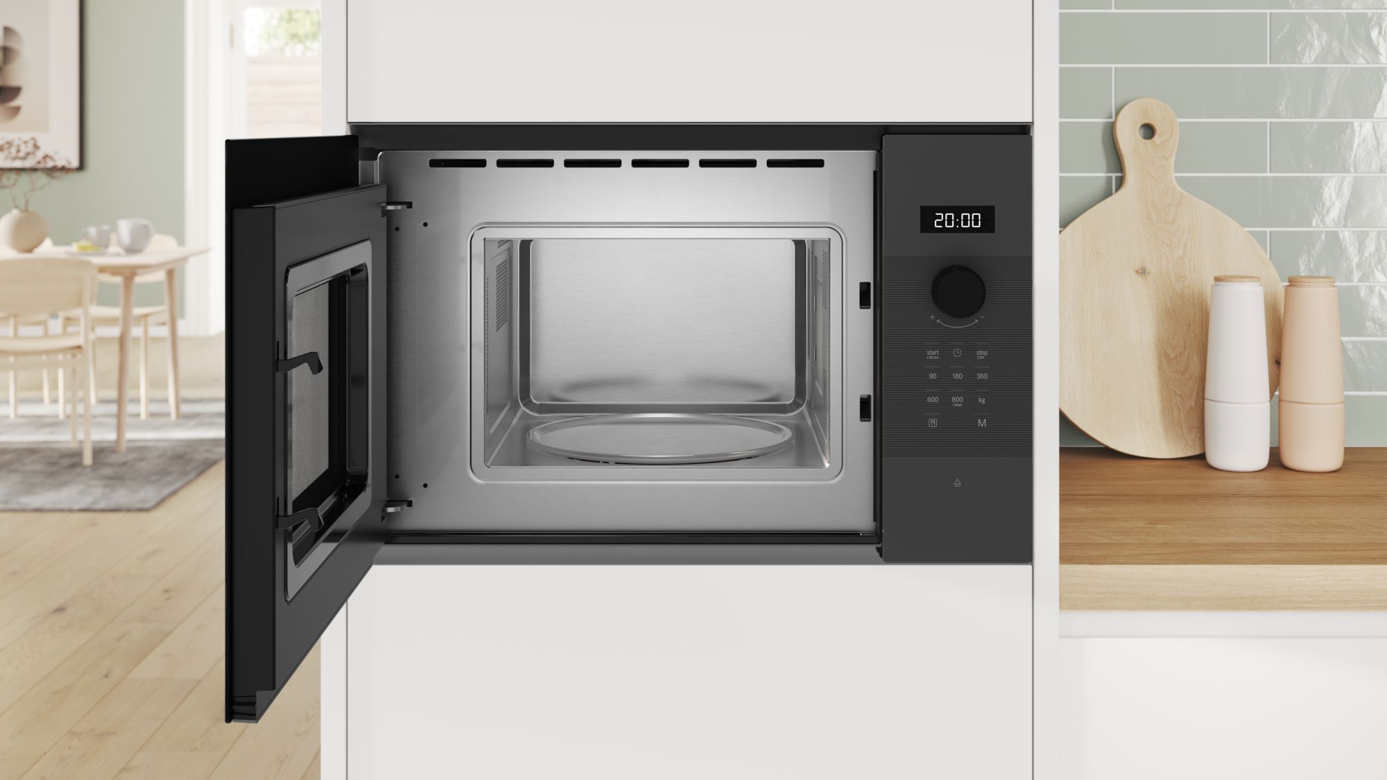 Bosch BFL524MG2 Ankastre Mikrodalga Fırın