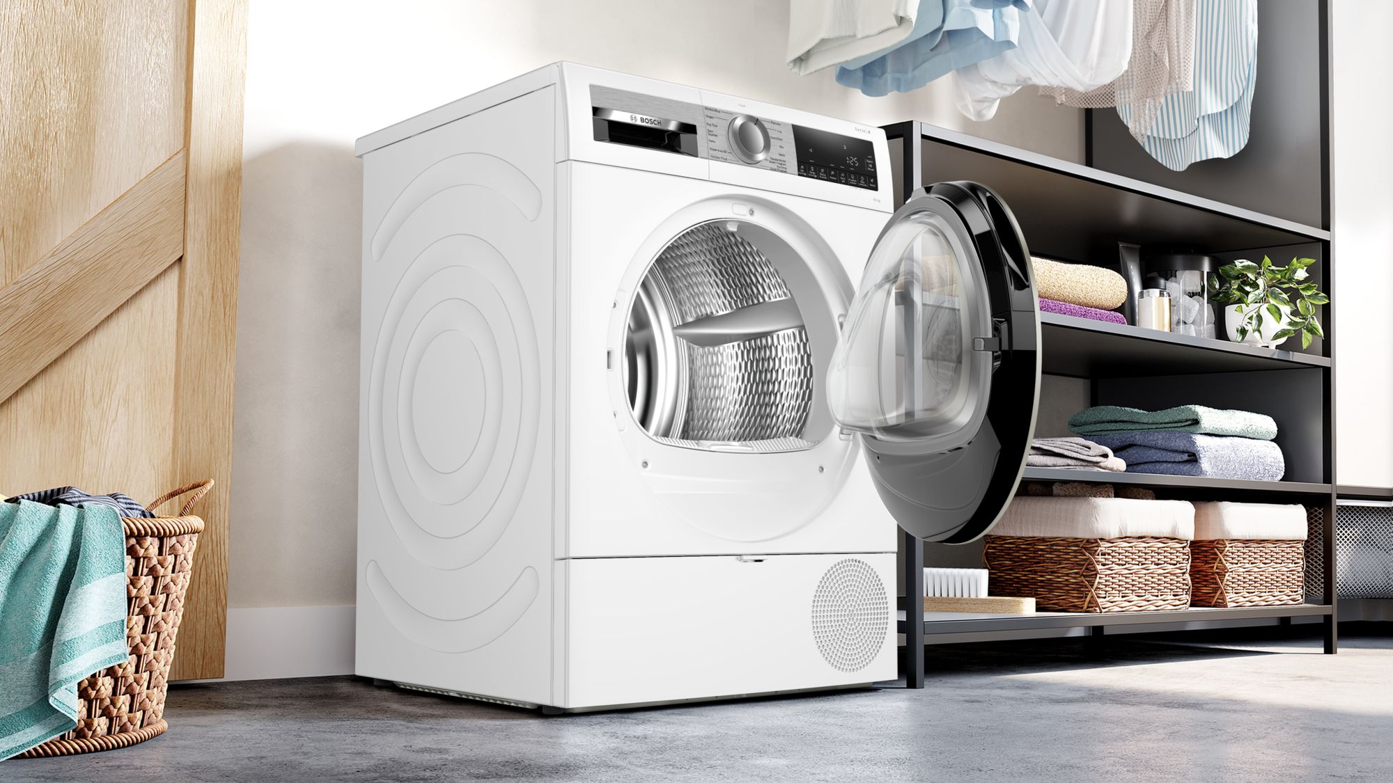 Bosch WQG25201TR 10 Kg Çamaşır Kurutma Makinesi