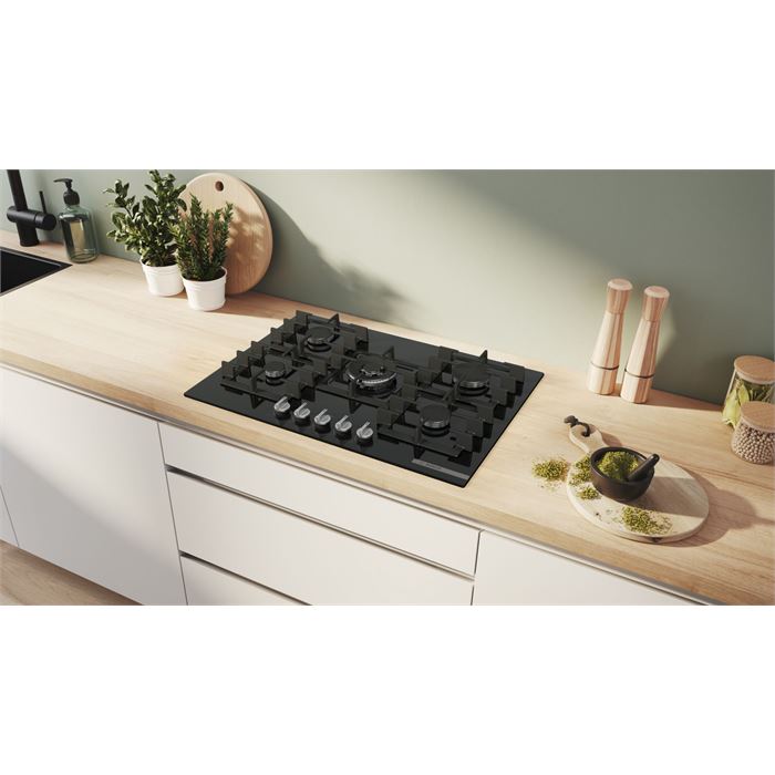 Bosch PPQ7A6I45 Cam Ankastre Ocak