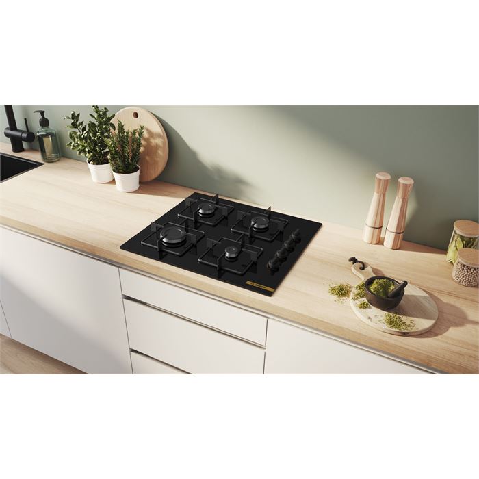 Bosch POP6C7O12O Siyah Cam Ankastre Ocak