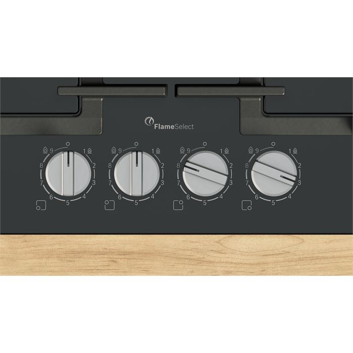 Bosch PPH6A6I40O Ankastre Gazlı Ocak 60 cm Siyah
