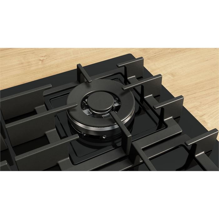 Bosch PPH6A6I40O Ankastre Gazlı Ocak 60 cm Siyah