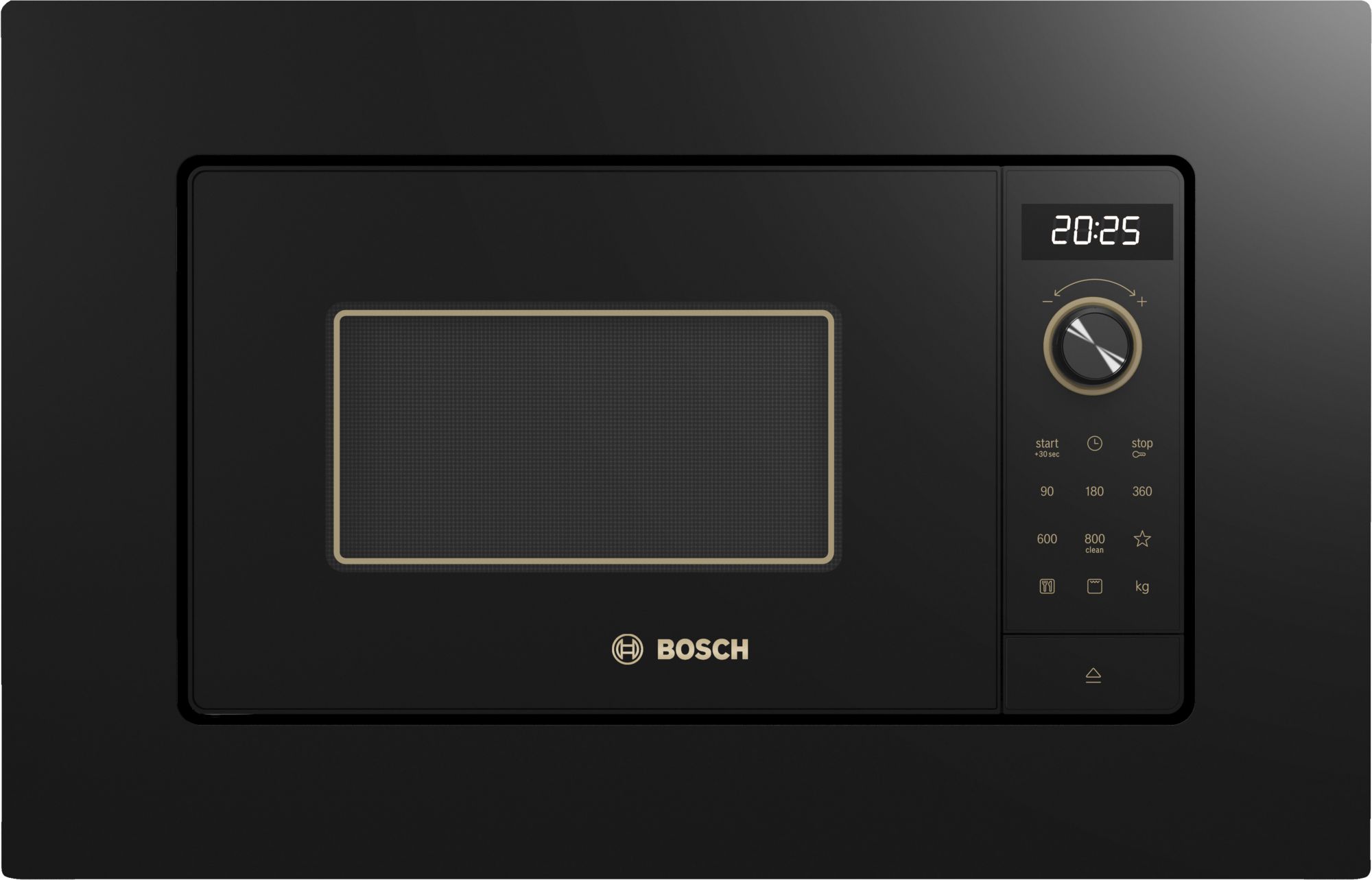 Bosch BEL623MY3 Siyah Ankastre Mikrodalga Fırın