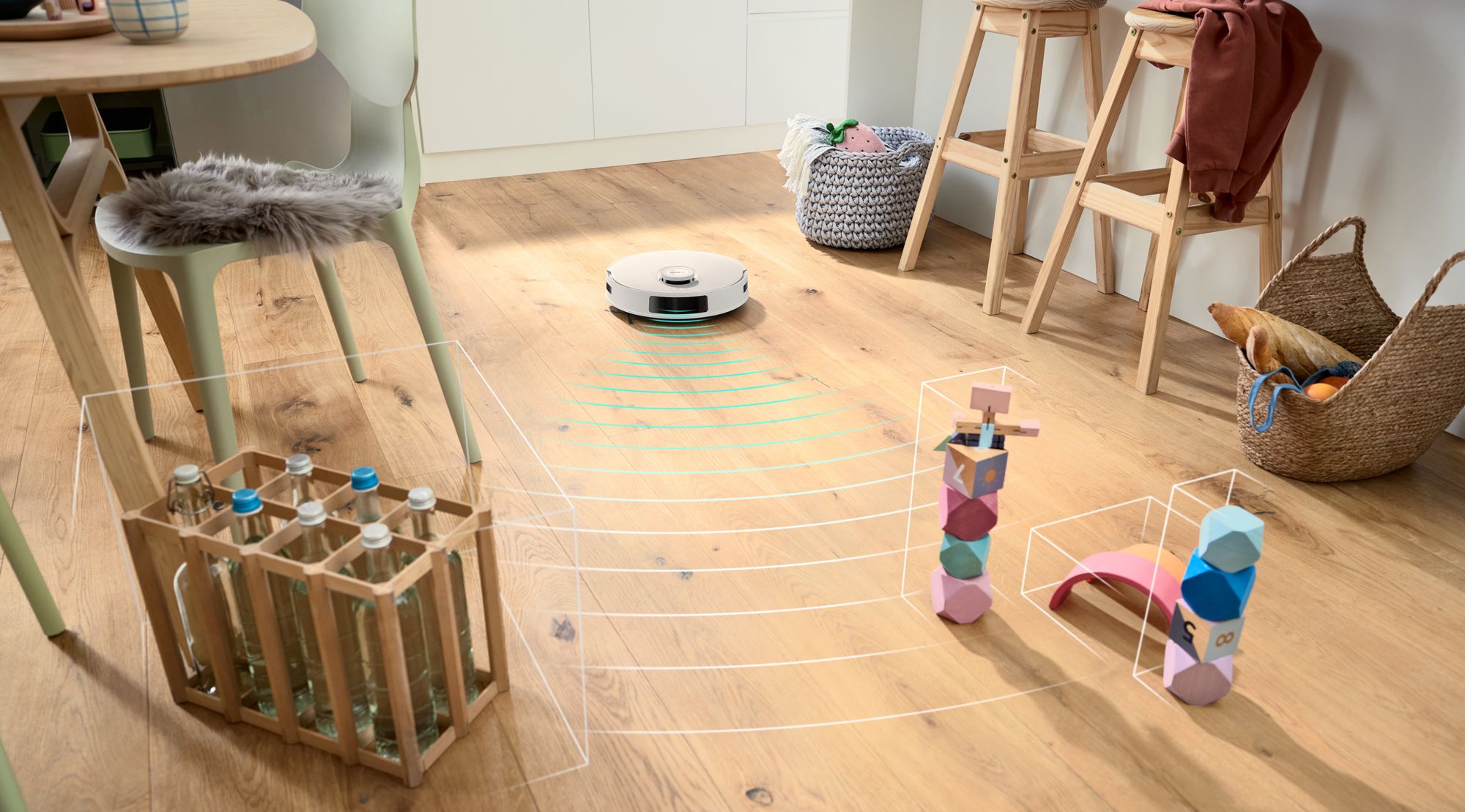 Bosch Spotless BCRC1W Akıllı Robot Süpürge