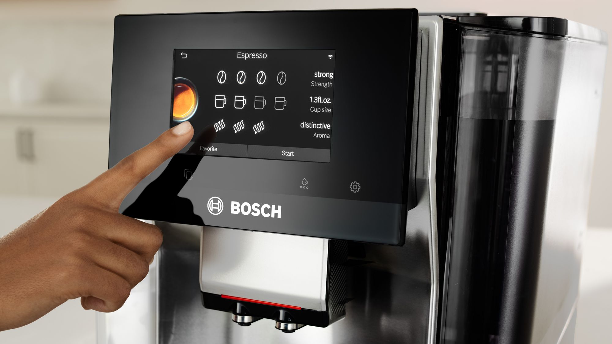 Bosch Serie 8 TQE80703 Tam Otomatik Espresso Makinesi