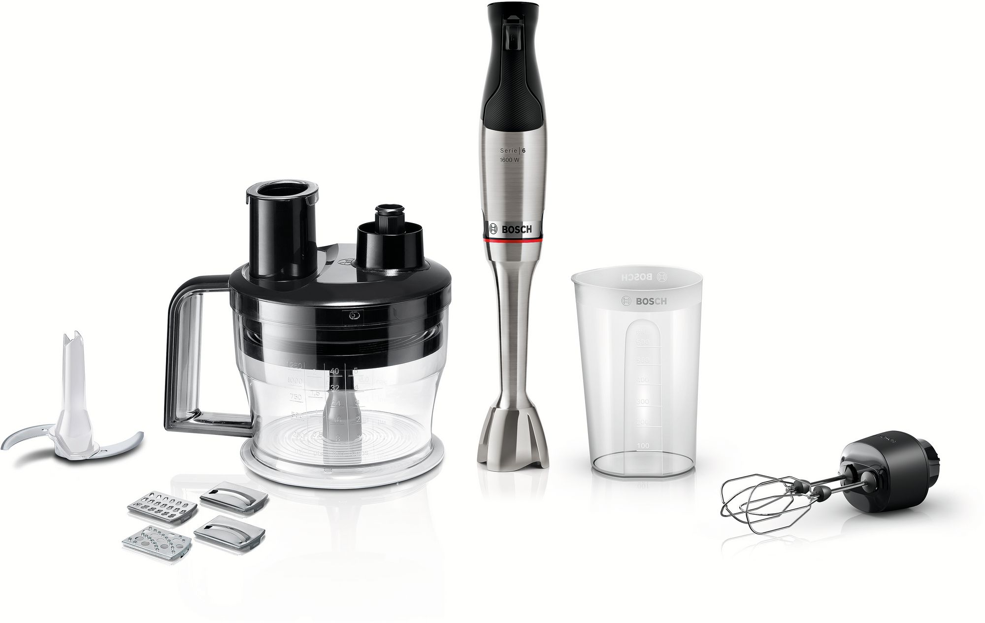 Bosch MSM6M974 Serie 6 El Blenderi ErgoMaster 1600 W Paslanmaz çelik