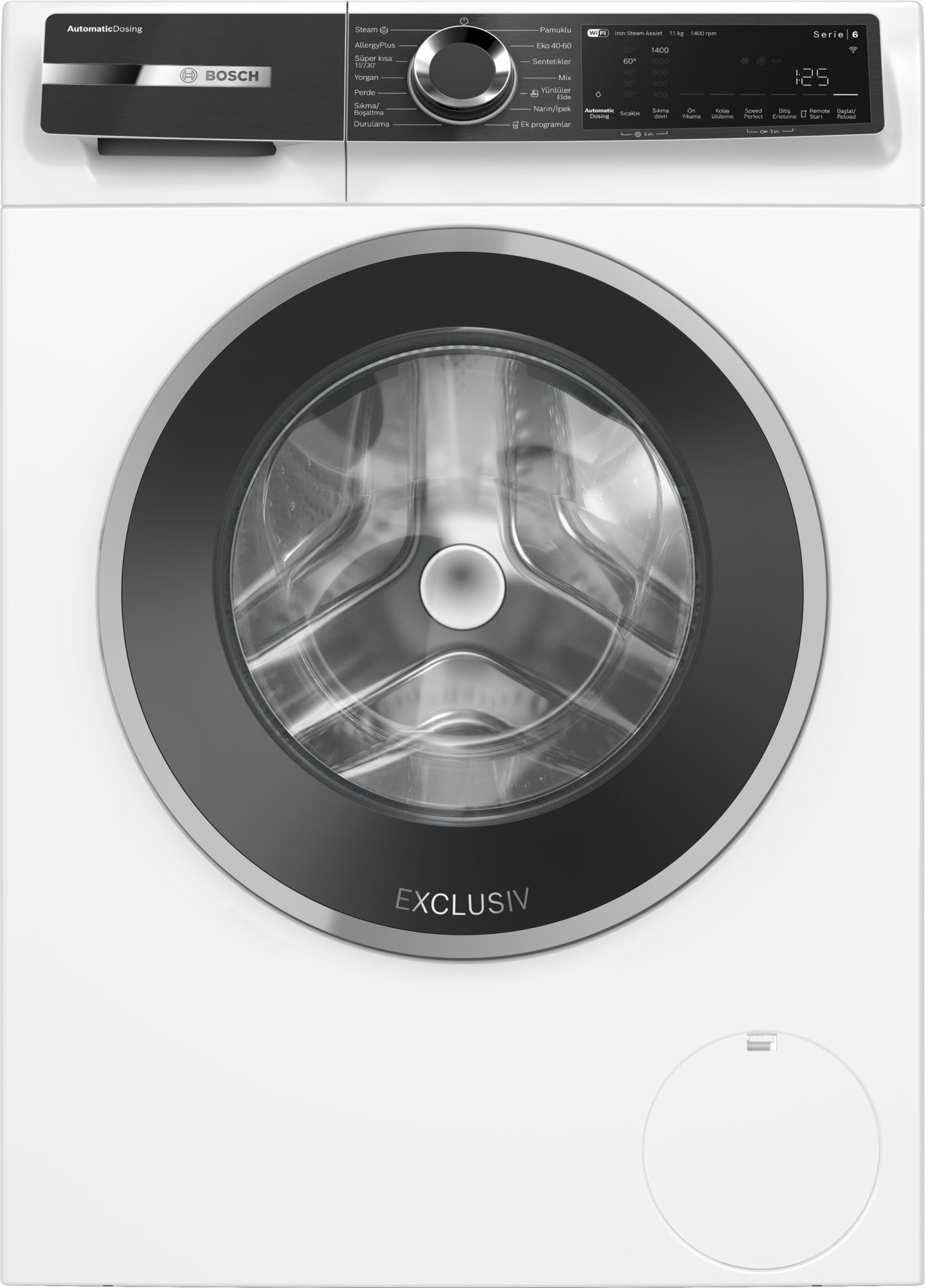 Bosch WGK264Y0TR Serie 6 Çamaşır Makinesi 11 kg 1400 devir