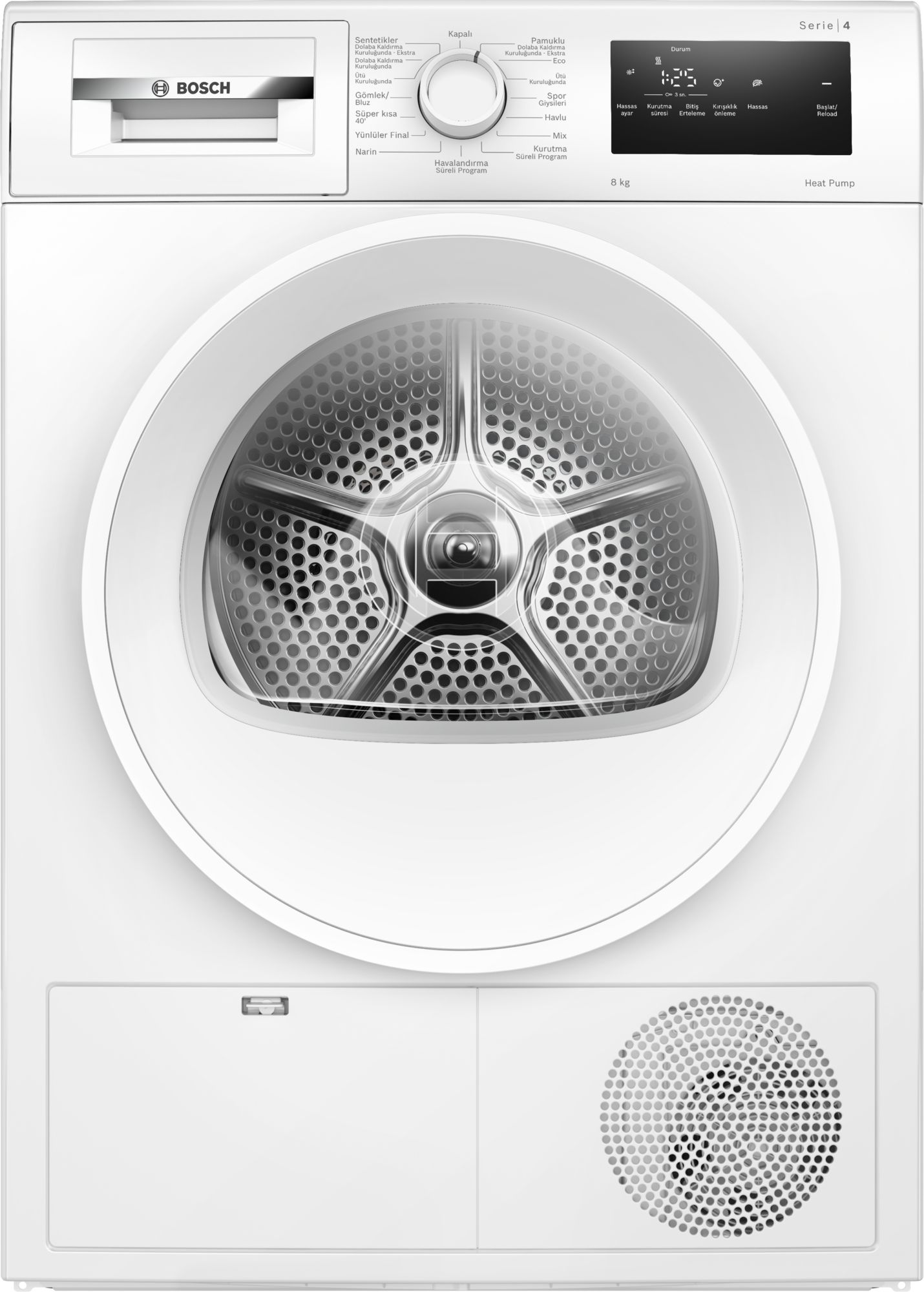 Bosch WTH22202TR 8 kg Çamaşır Kurutma Makinesi