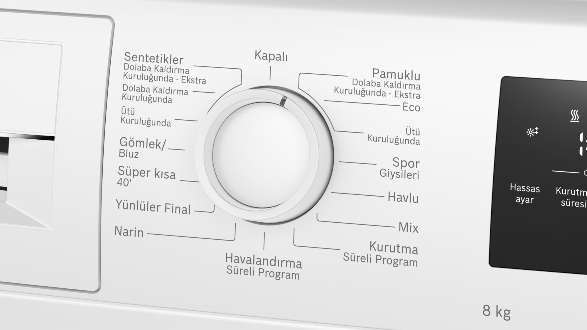 Bosch WTH22202TR 8 kg Çamaşır Kurutma Makinesi
