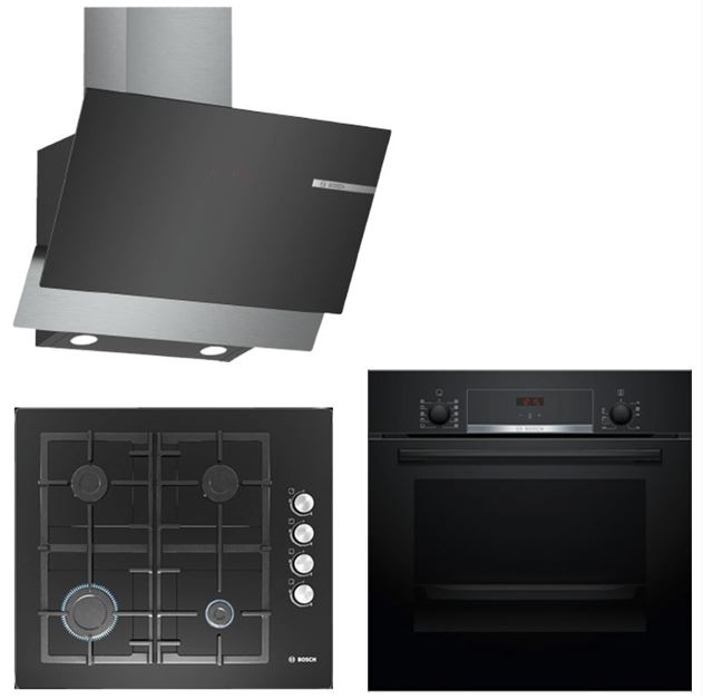 Bosch HBF514BB1T, POP6C6O92O, DWK65AD60R Ankastre Set