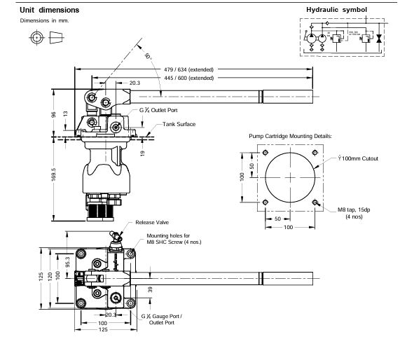 Hiratest HP 5012 Hidrolik El Pompası