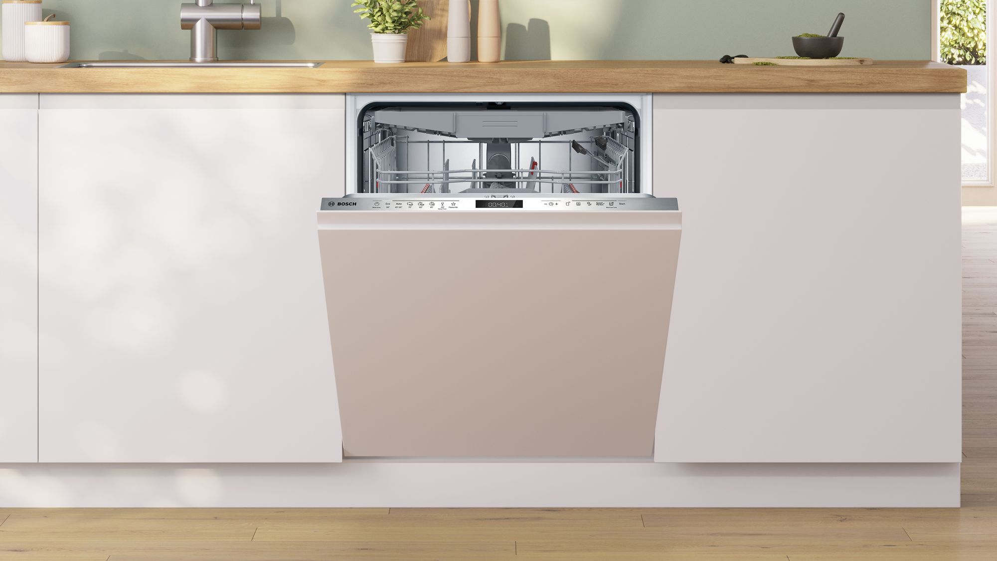 Bosch SMV6ECX86Q 7 Programlı Ankastre Bulaşık Makinesi